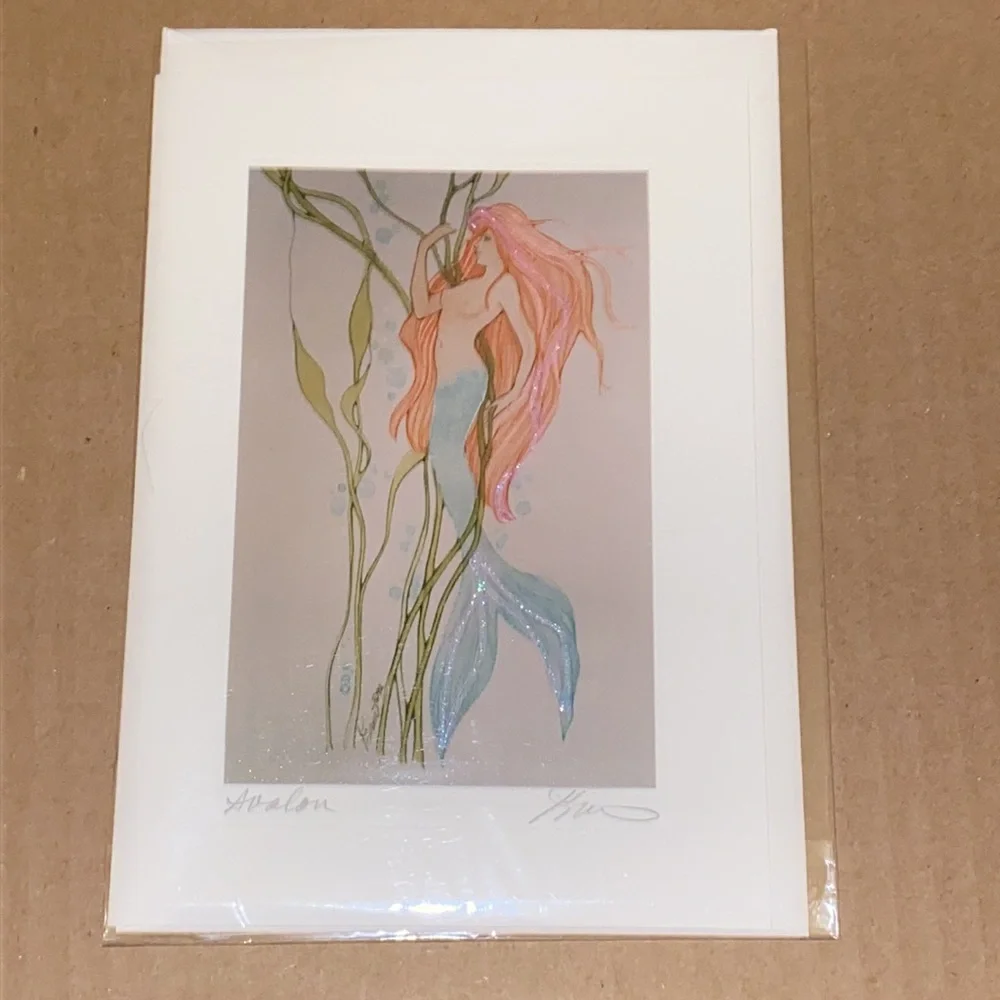 Karen Bagnard Avalon Greeting Card